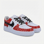 Air Force 1 Red Spider Web